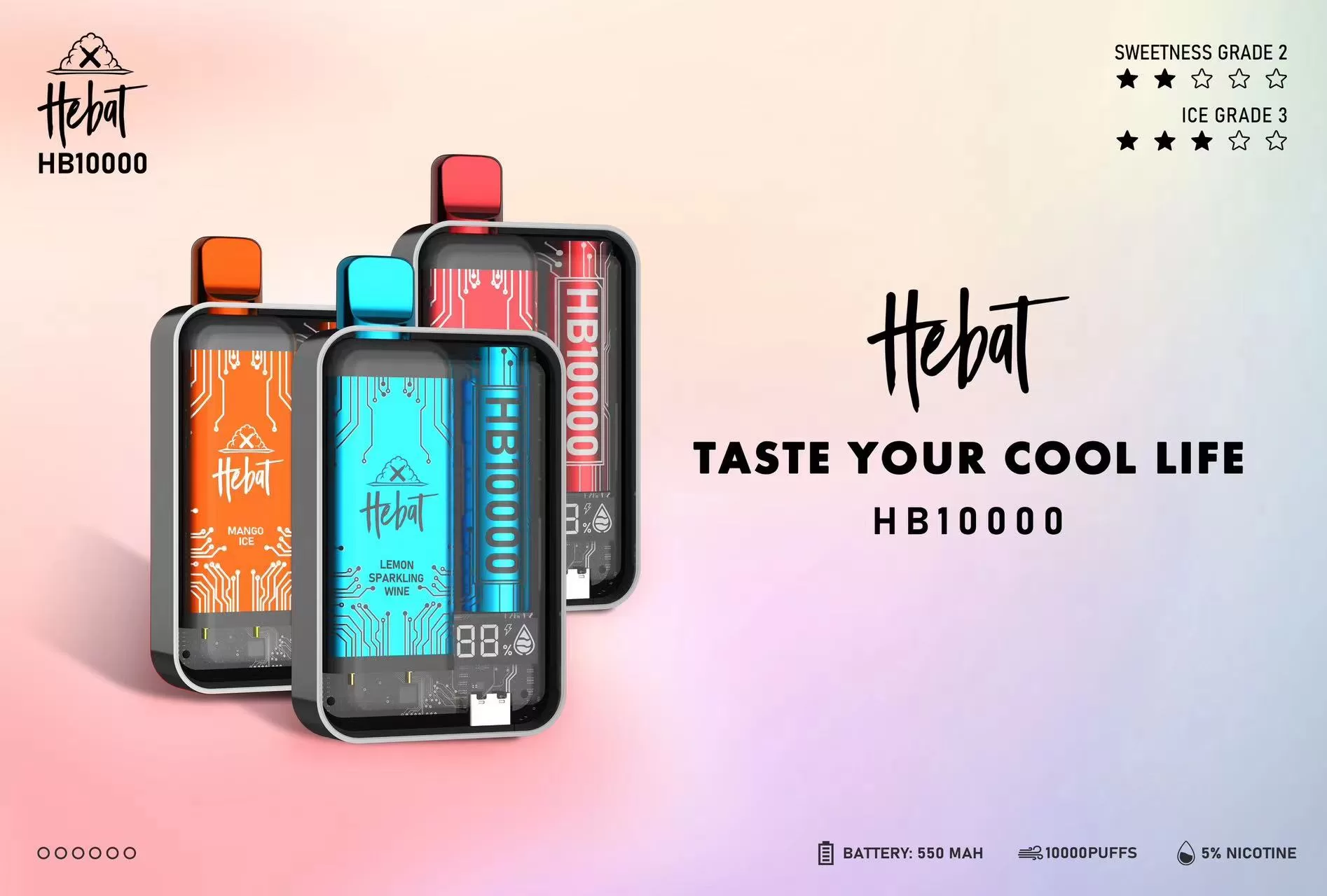 HEBAT 喜貝10000 口:圖片 7