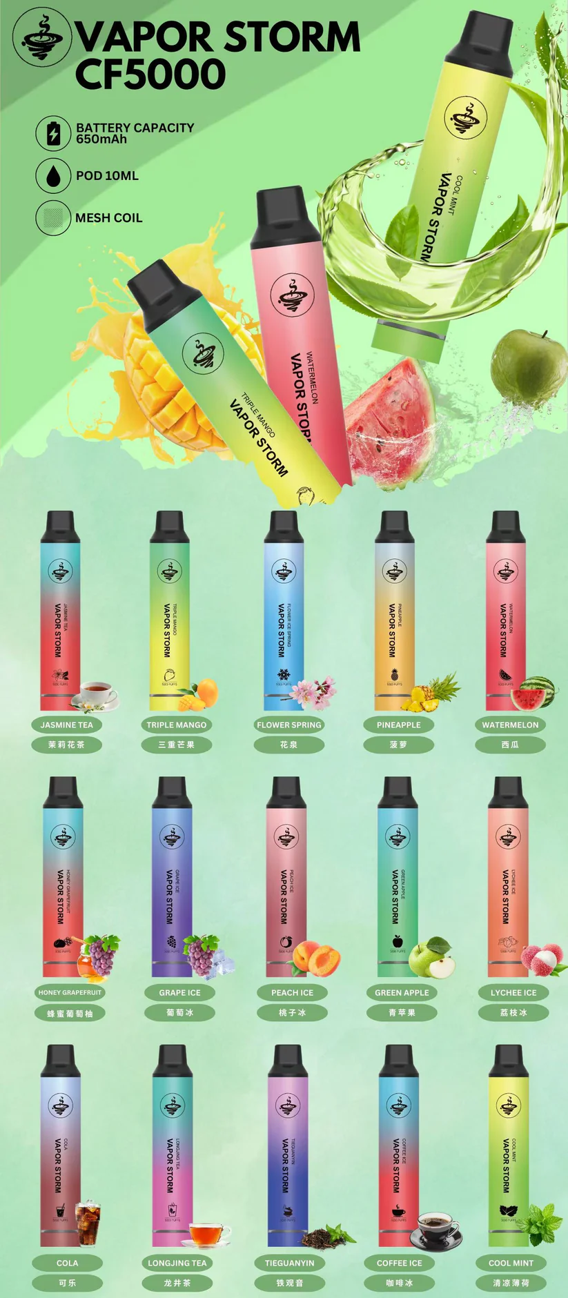 VAPOR STORM 發光風暴5000口:圖片 5