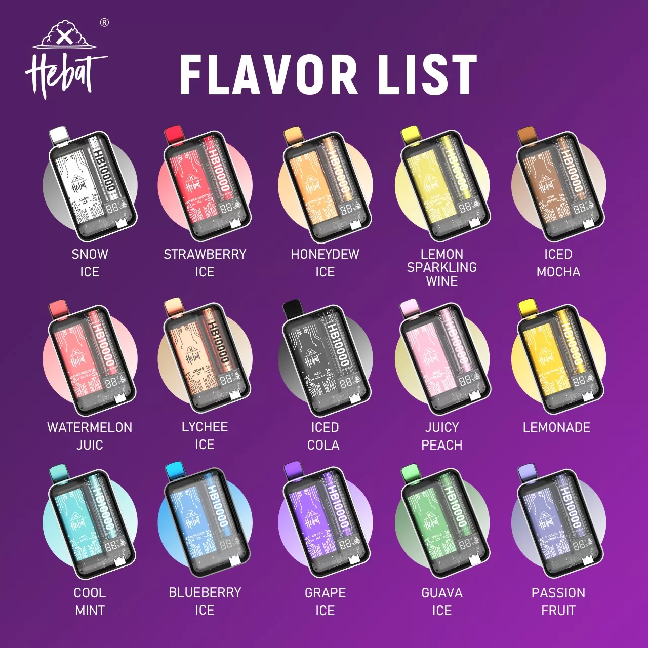 HEBAT 喜貝10000 口:圖片 9