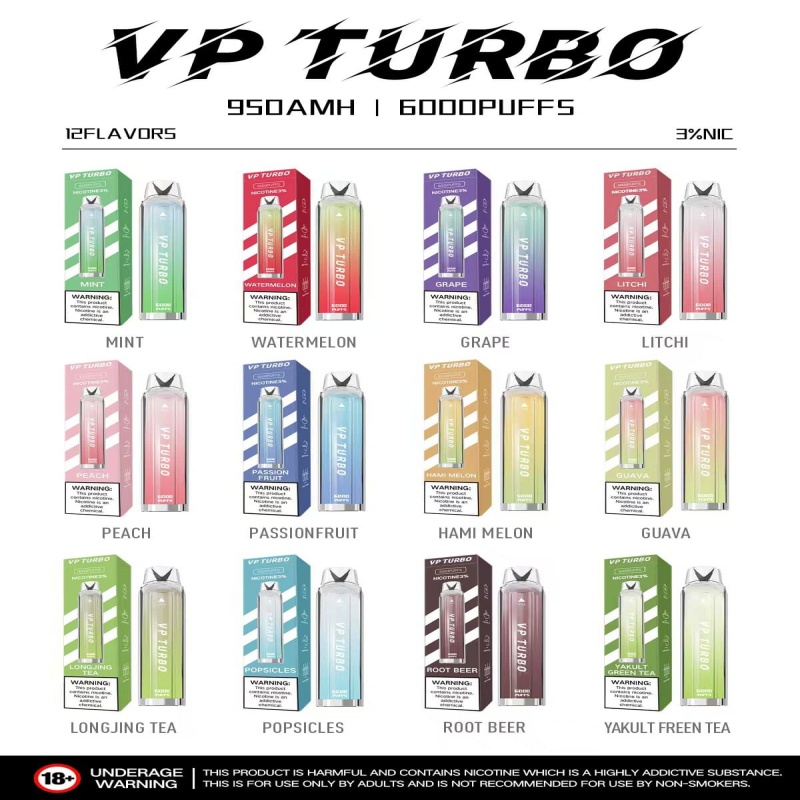 VP TURBO 渦輪6000口 【買一送一 口味隨機】:圖片 14